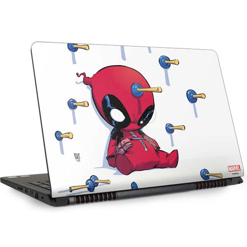 Marvel Deadpool Babypool Playing Dell Inspiron Skin
